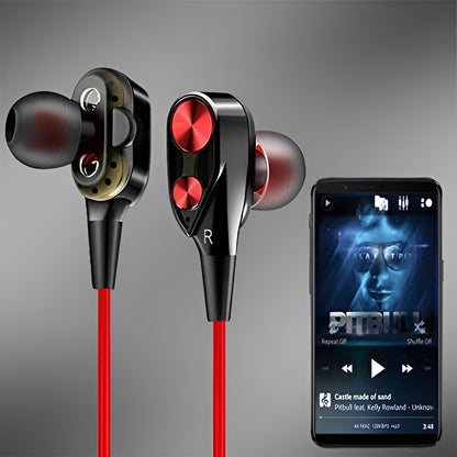 SonicEdge 4D Bass Wired Earphone