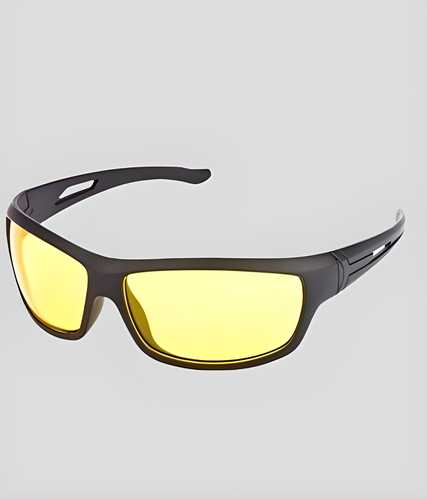 ShadeX Retro Pro - Dervin Yellow Day and Night Sunglasses (Yellow)