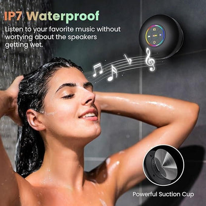 SoundWave Max - Large Suction Cup Waterproof Bluetooth Speaker