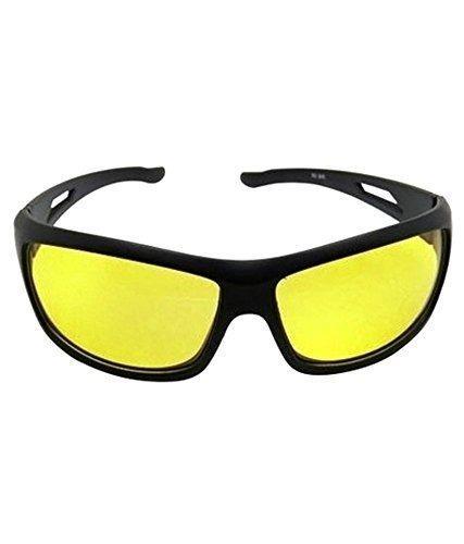 ShadeX Retro Pro - Dervin Yellow Day and Night Sunglasses (Yellow)