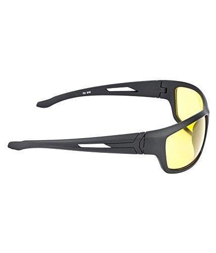 ShadeX Retro Pro - Dervin Yellow Day and Night Sunglasses (Yellow)