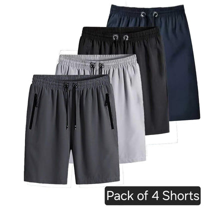 UrbanEdge – Men's Cotton Shorts Combo (Pack of 4)