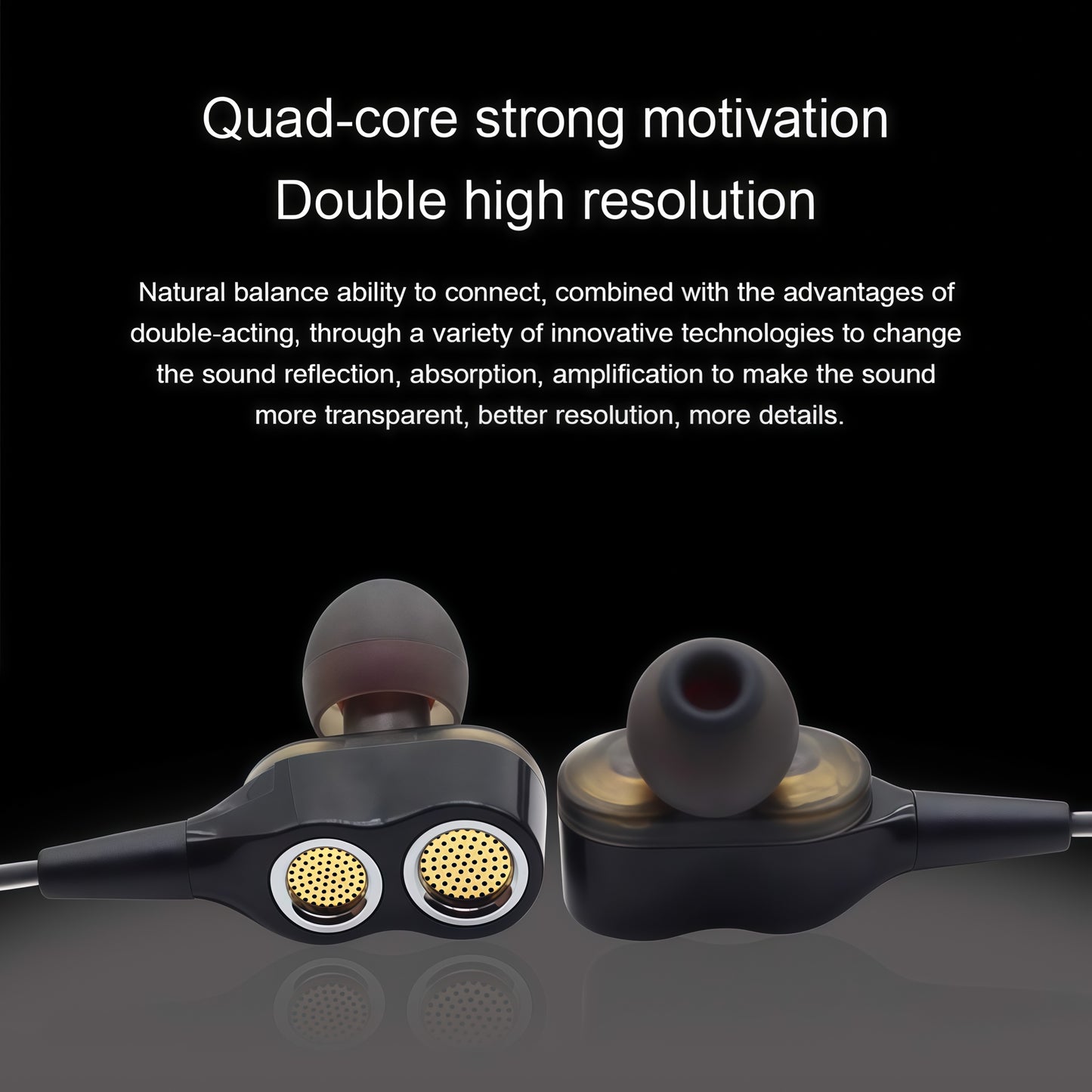 SonicEdge 4D Bass Wired Earphone