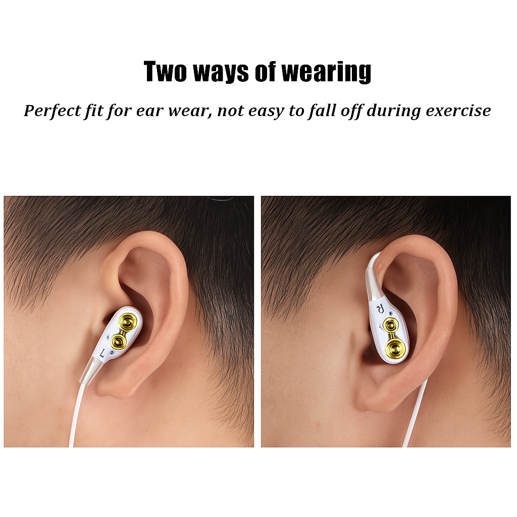 SonicEdge 4D Bass Wired Earphone