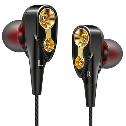 SonicEdge 4D Bass Wired Earphone